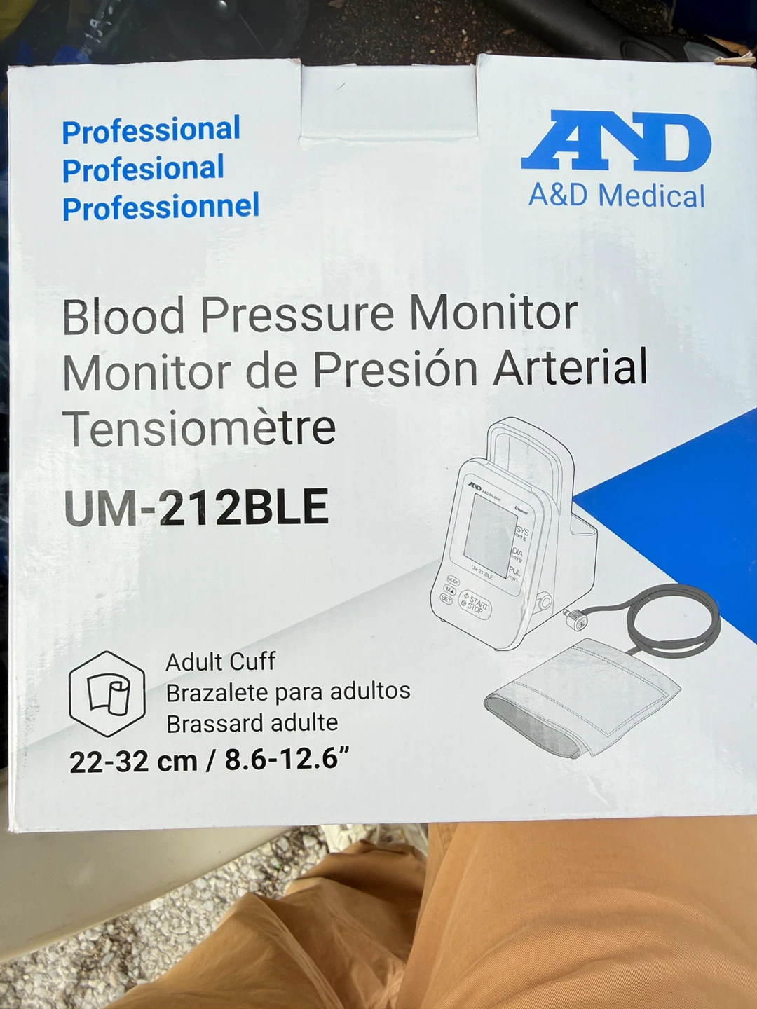 A&D Medical Blood Pressure Monitor UM-212BLE - photo 2