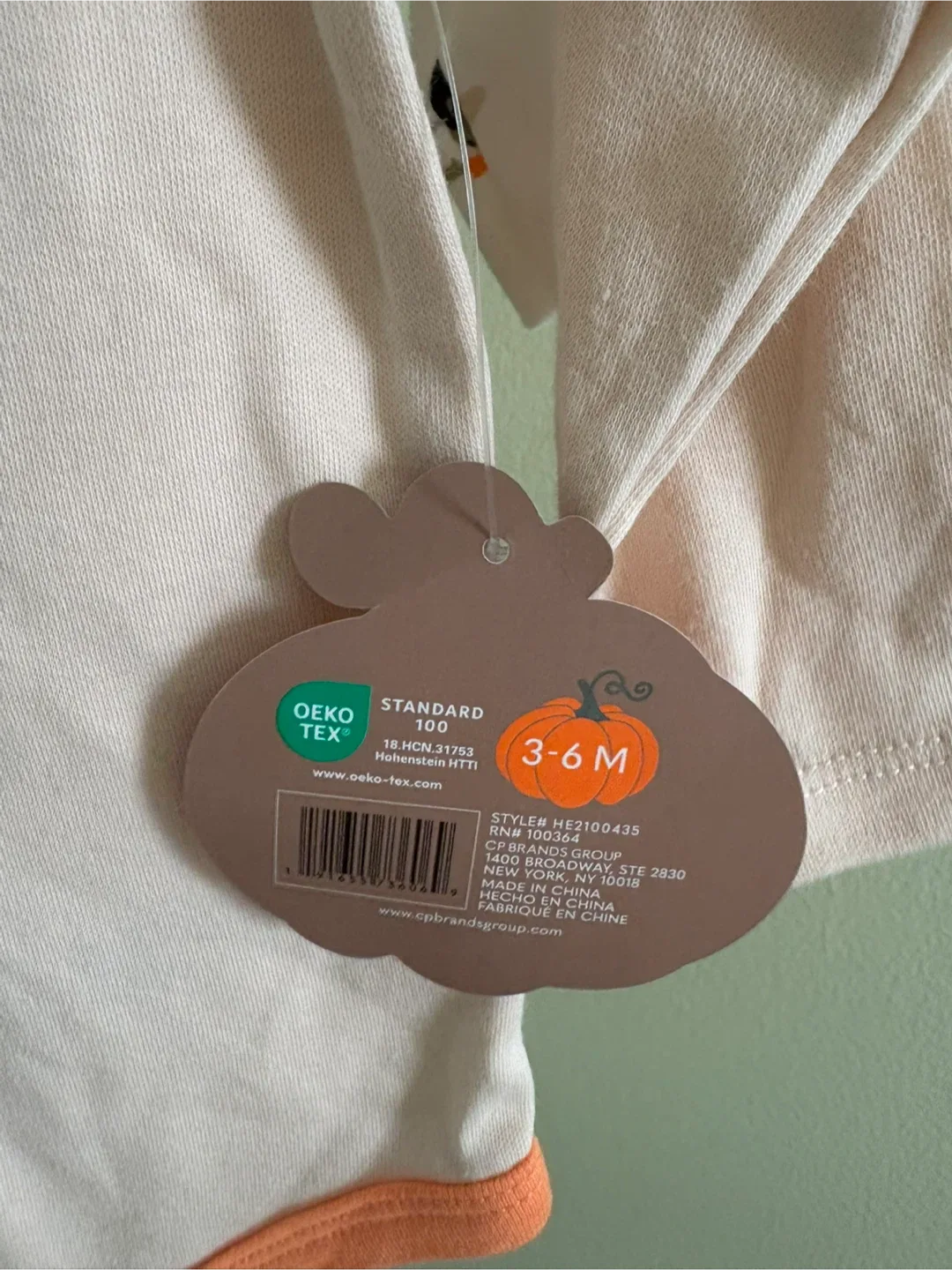 🥕Chickpea Halloween 3-Piece Set (3-6M) image indicator(2)