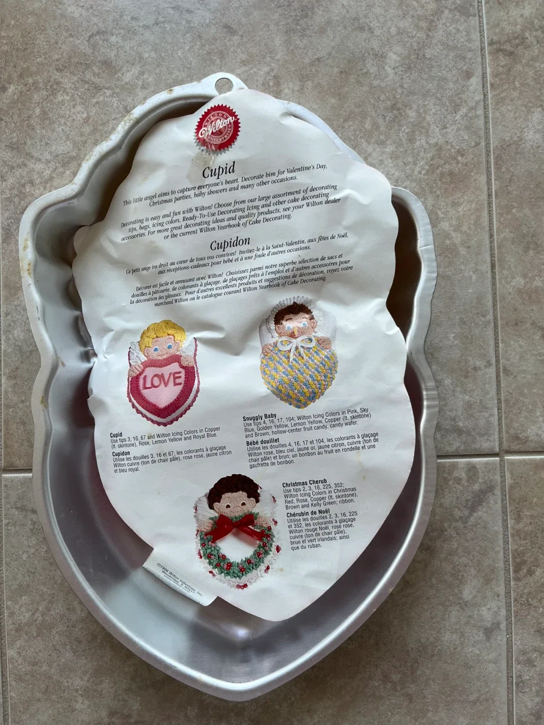 Wilton Cupid Cake Pan image indicator(3)