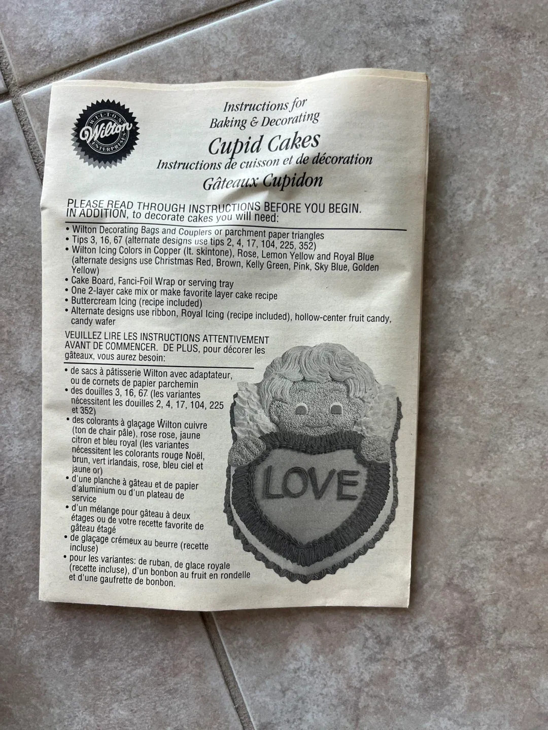 Wilton Cupid Cake Pan image indicator(5)