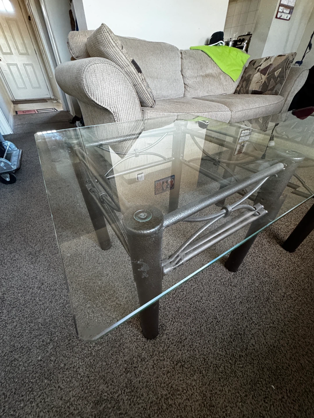 *Moving out sale!* - Glass Top Coffee Table and Two Side Tables - photo 4