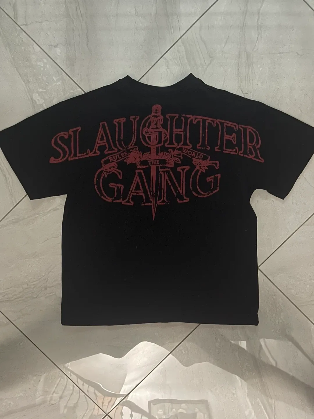 Slaughter Gang Black T-Shirt Size S image indicator(2)