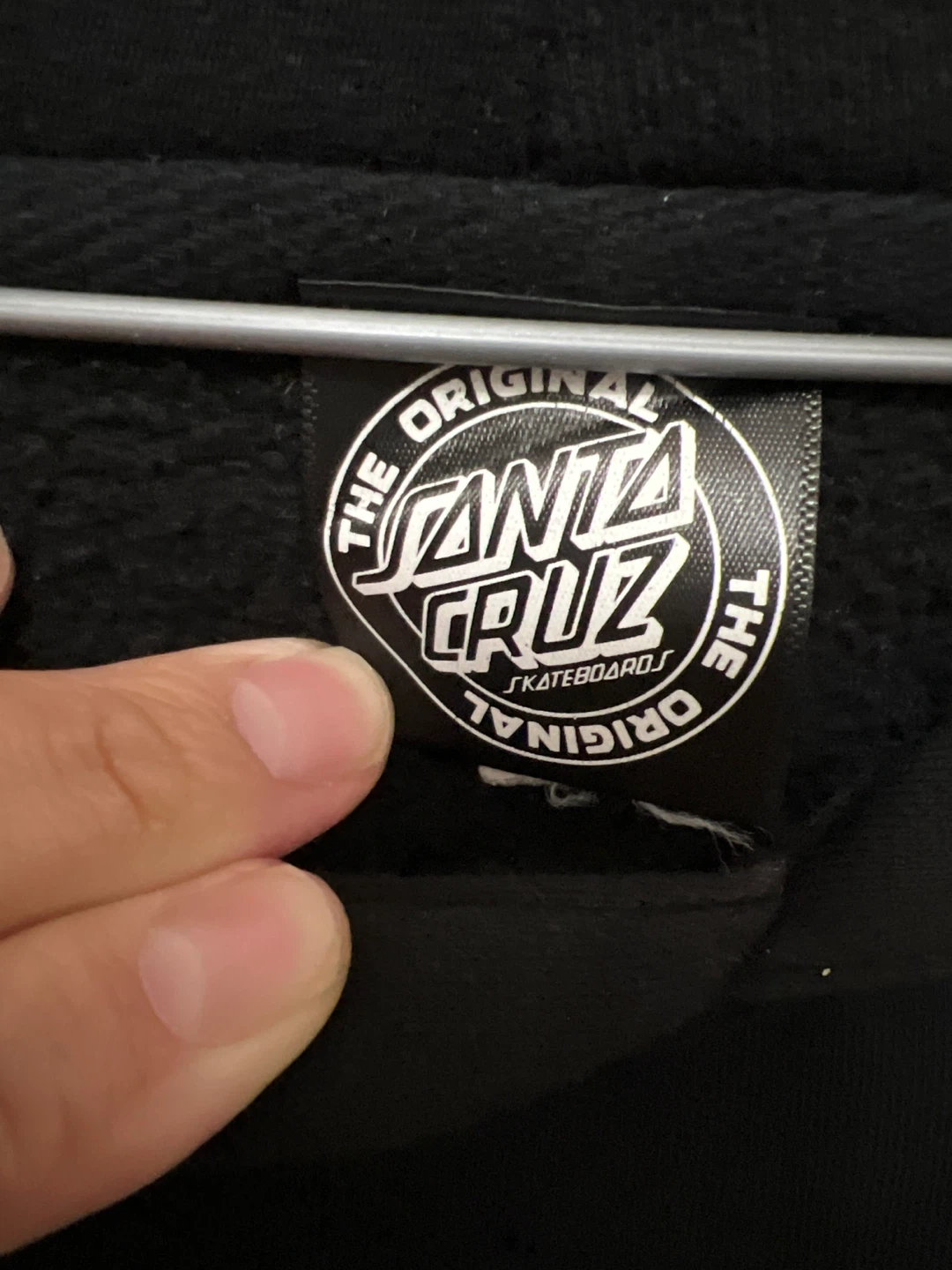 Santa Cruz Black Hoodie - photo 4