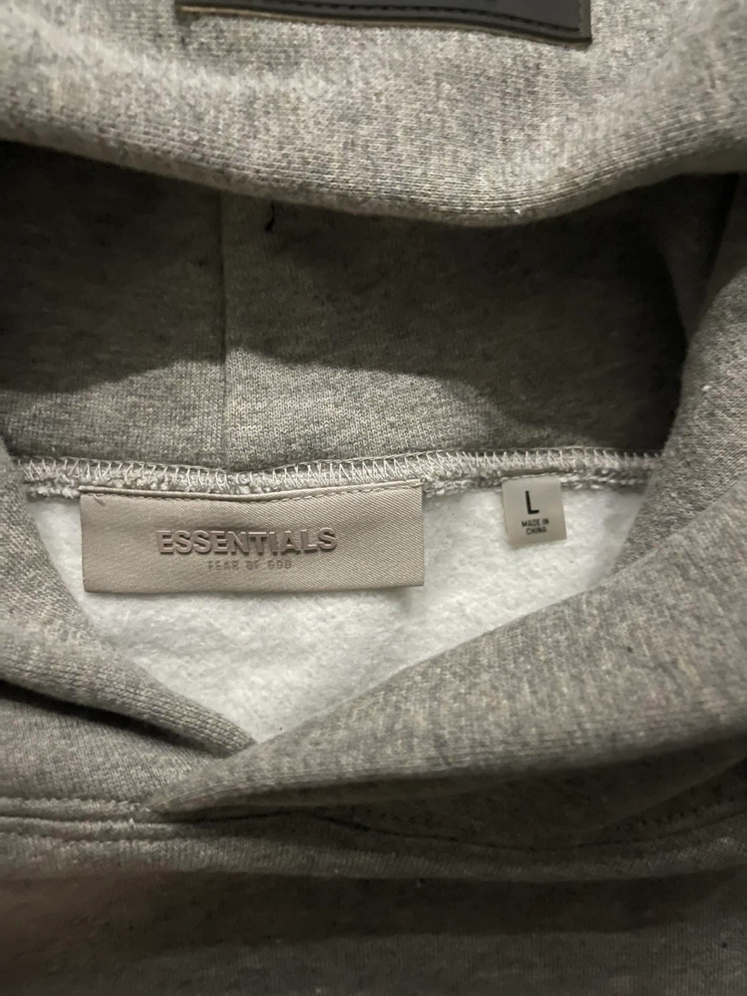 Essentials Fear of God Hoodie - Size L - photo 3