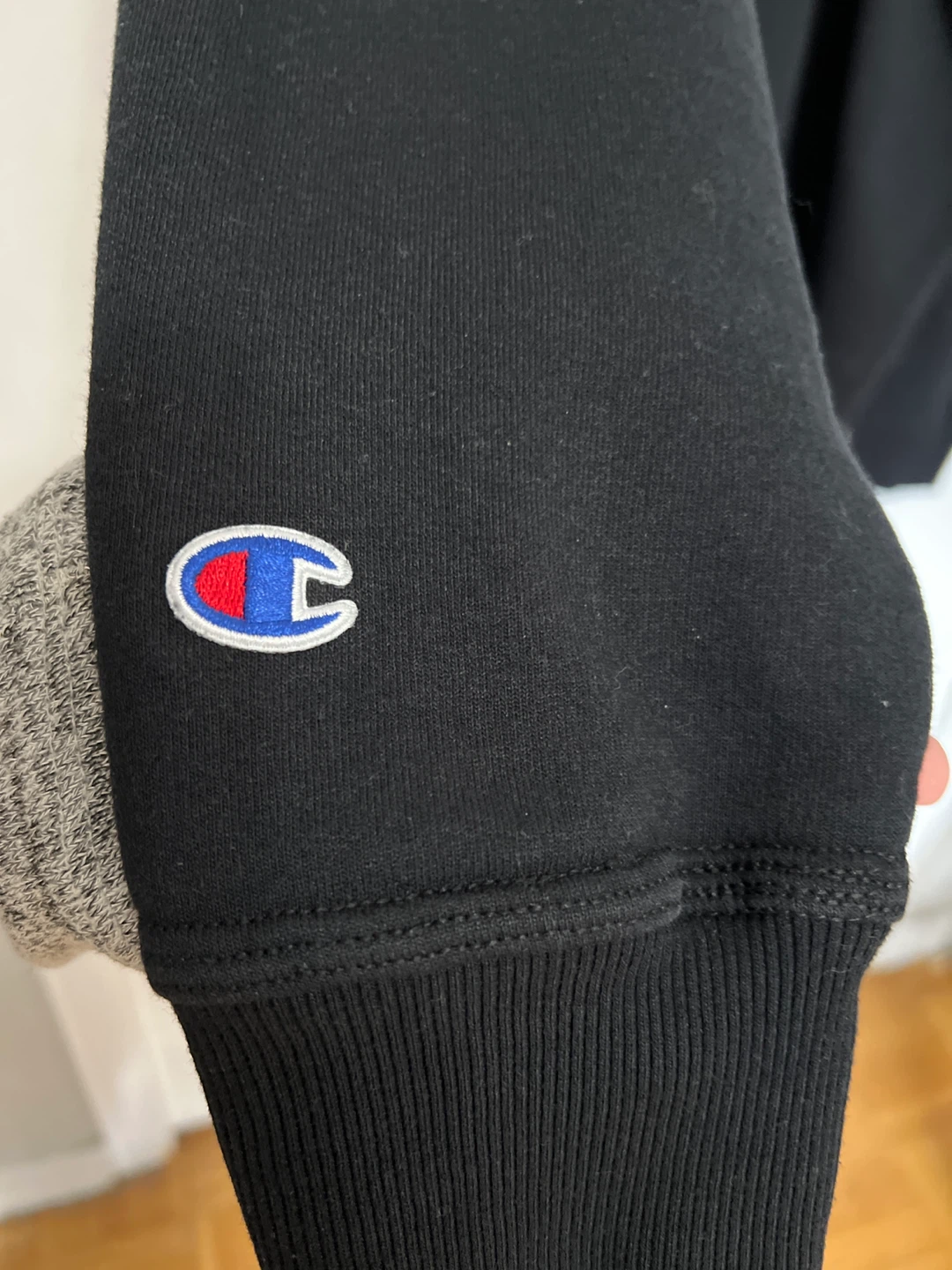 Champion Black Full Zip Hoodie - Size L - photo 4