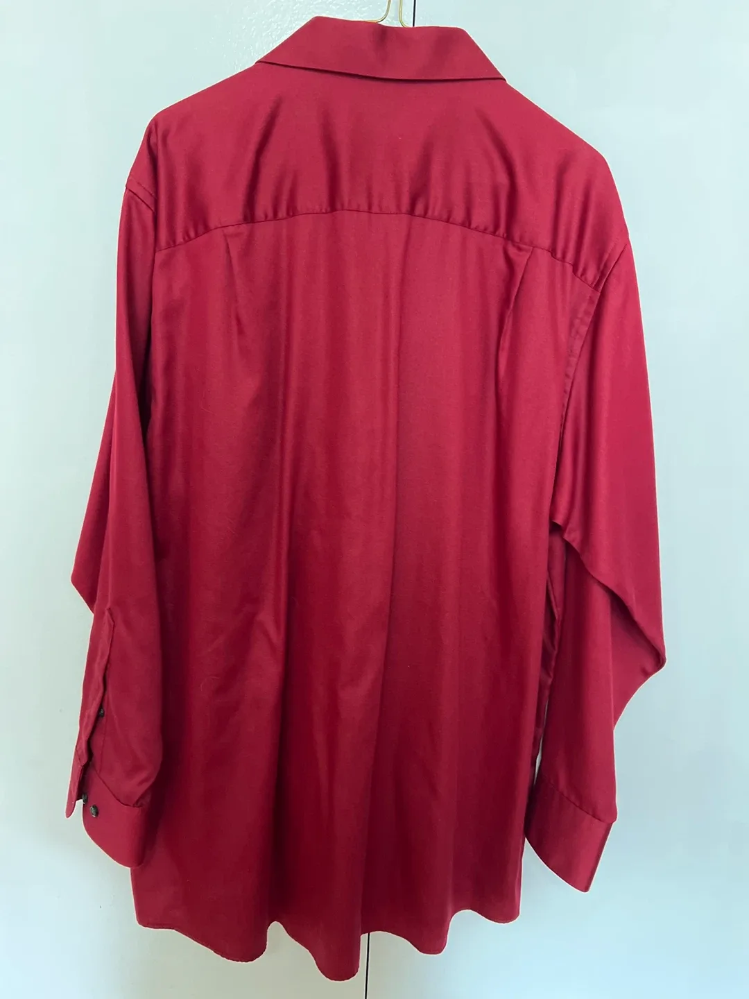 Geoffrey Beene Red Dress Shirt - XLarge image indicator(3)