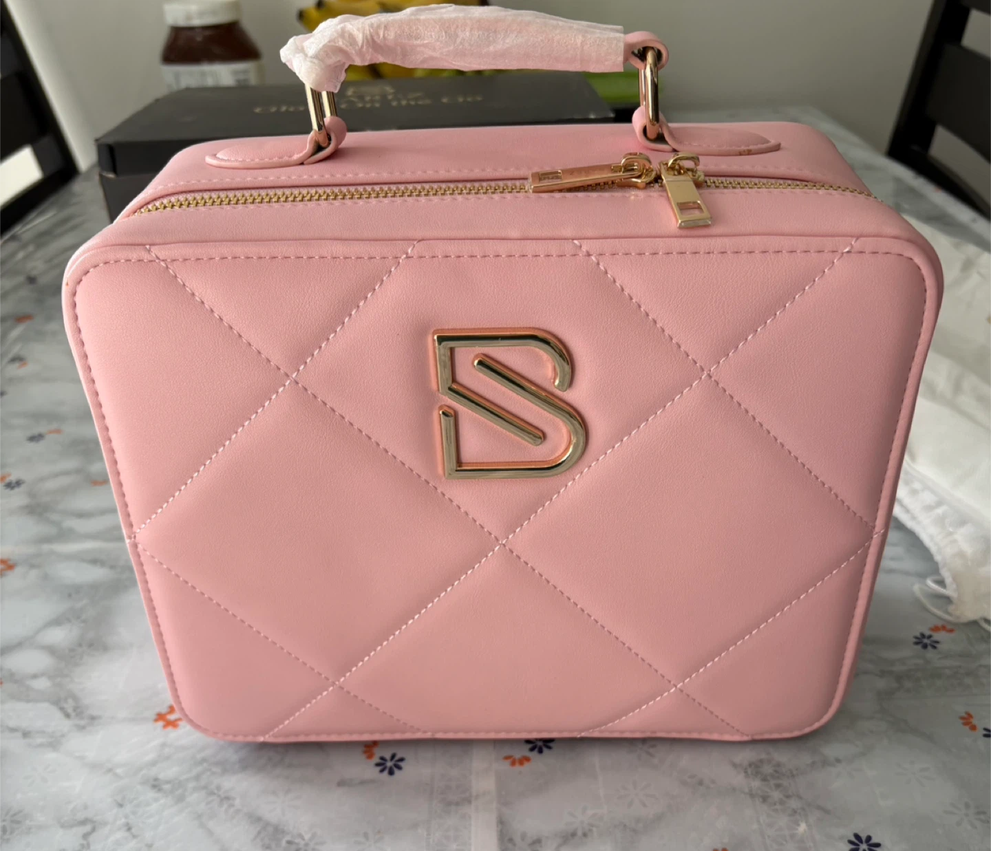 BAREZ LED Makeup Case – Pink