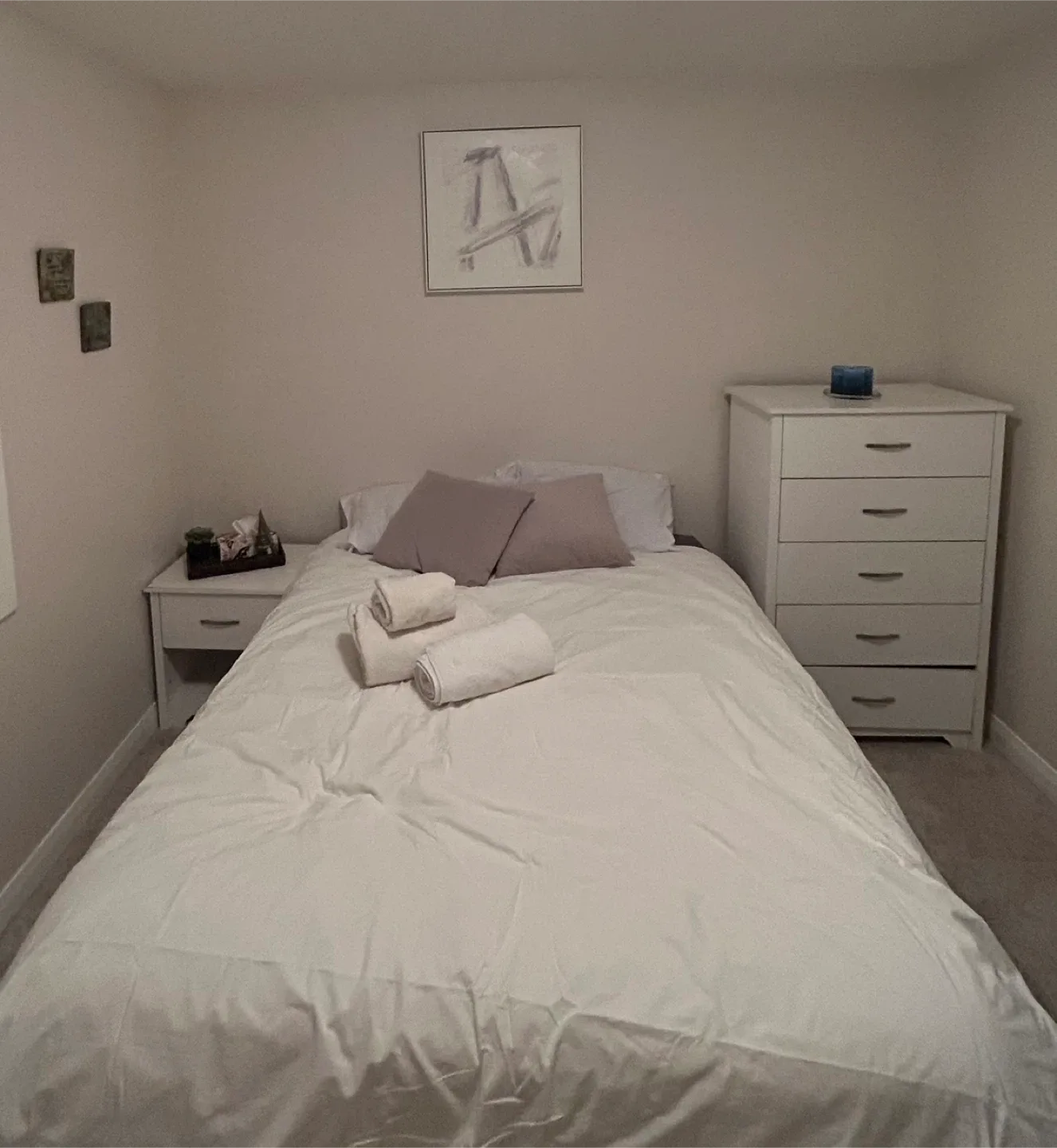 White 5-Drawer Dresser & Nightstand Set image indicator(3)