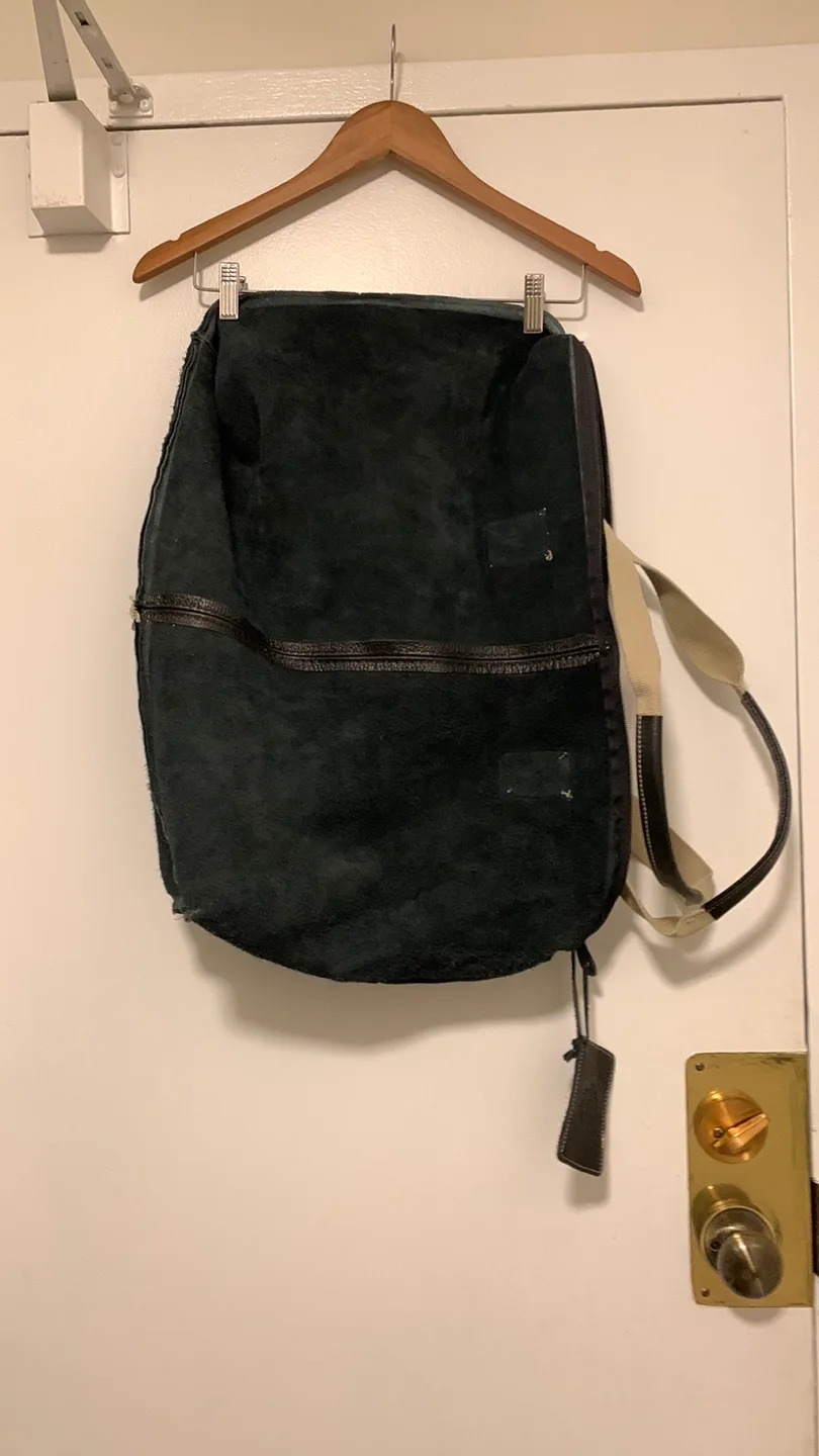 Roots Black Leather Tote Bag image indicator(9)