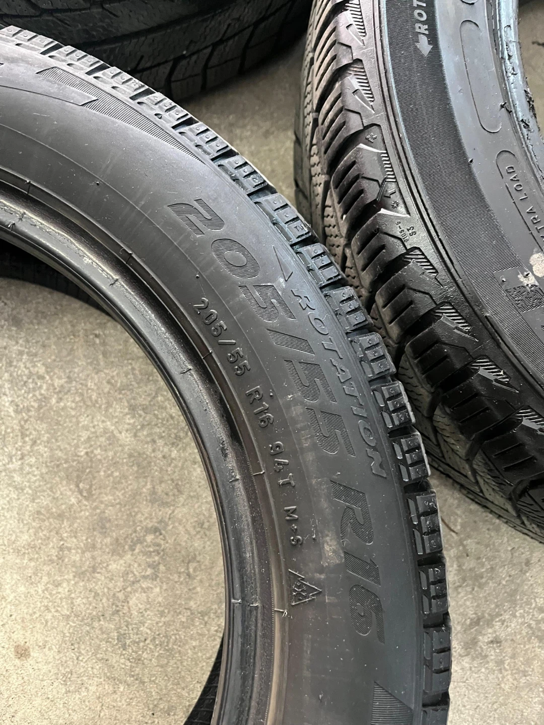 Set of 4 Winter Tires - 205/55 R16 - photo 5