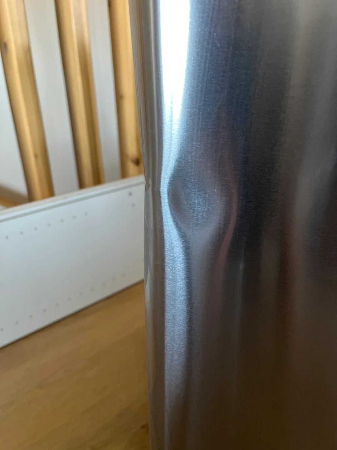 Simplehuman rectangular step trash can, stainless steel image indicator(3)