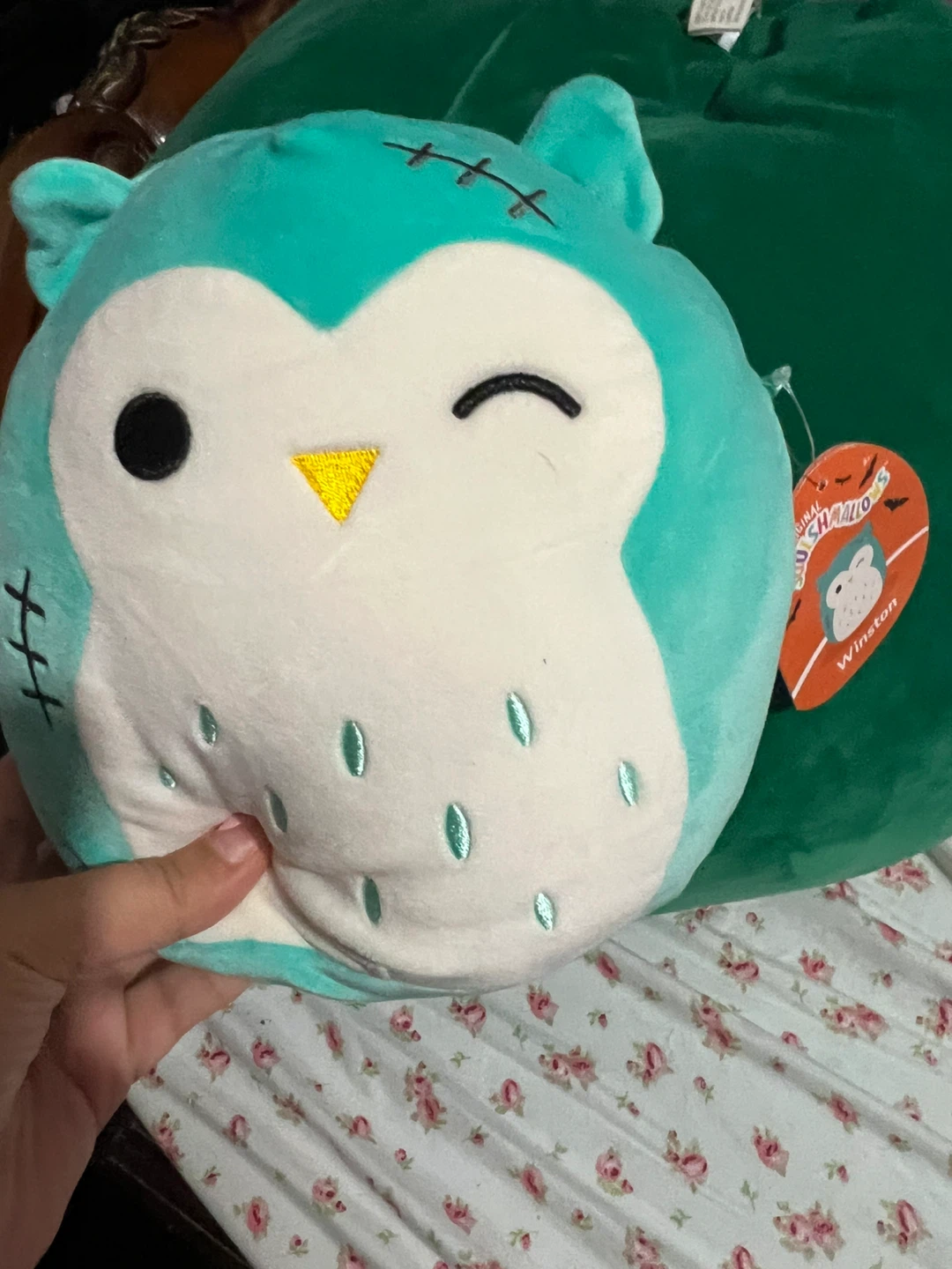 Halloween stitches Squishmallows Winston 🥕