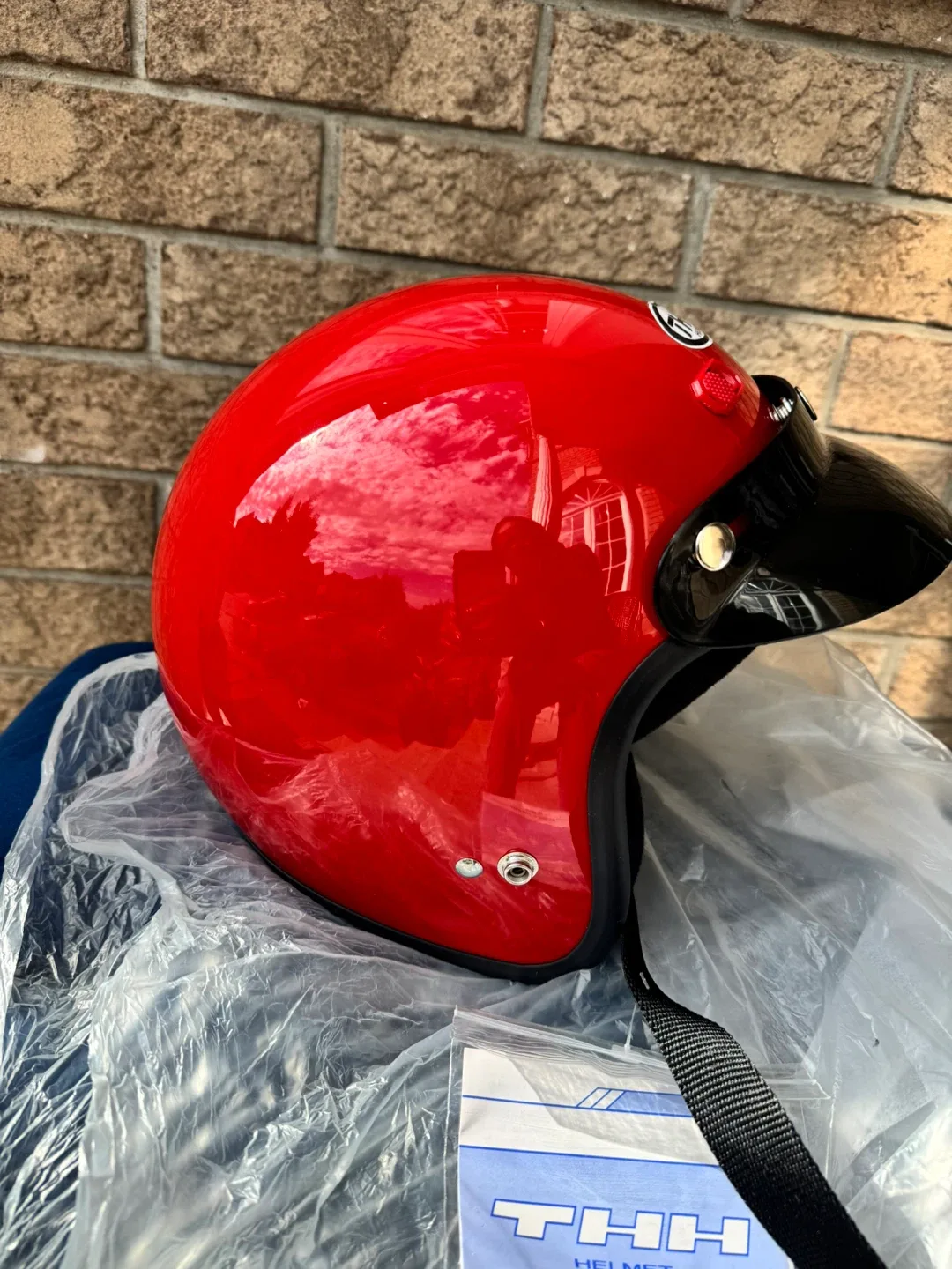 THH Helmet - Red - Size S image indicator(4)
