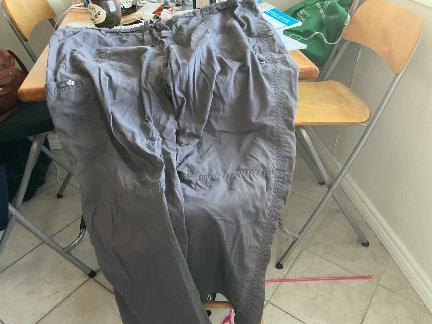Kathy Peterson 3X Gray scrub pants