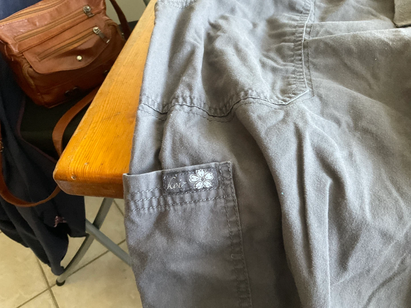 Kathy Peterson 3X Gray scrub pants - photo 3