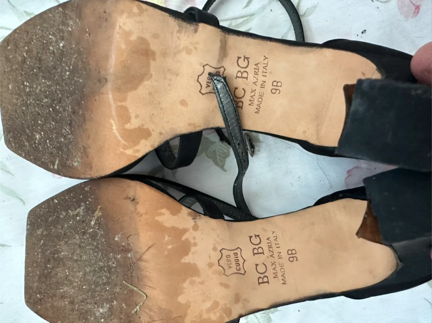 BCBG Max Azria Black Heels - Size 9B image indicator(3)