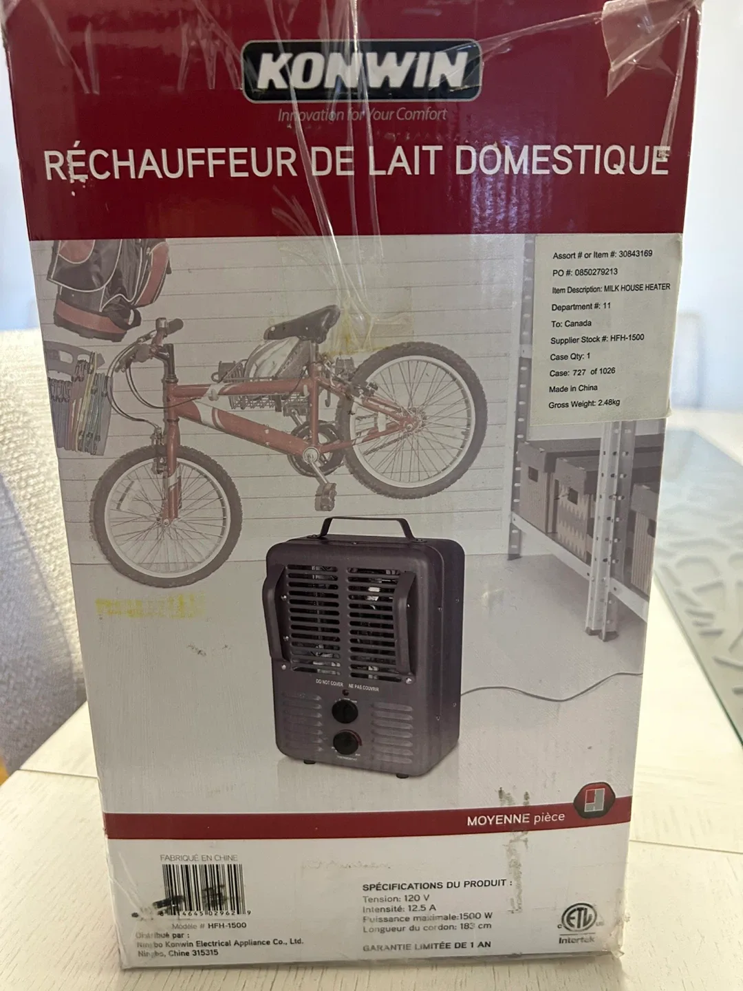 🔥 KONWIN Milk-House Heater🔥 image indicator(4)