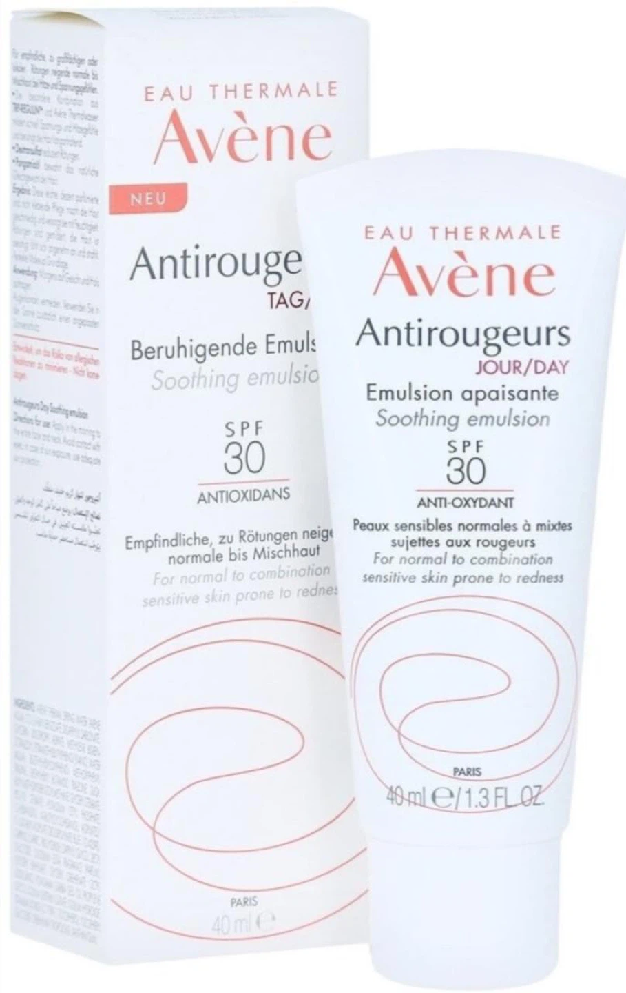 Avène Antirougeurs JOUR/DAY Soothing Emulsion SPF 30