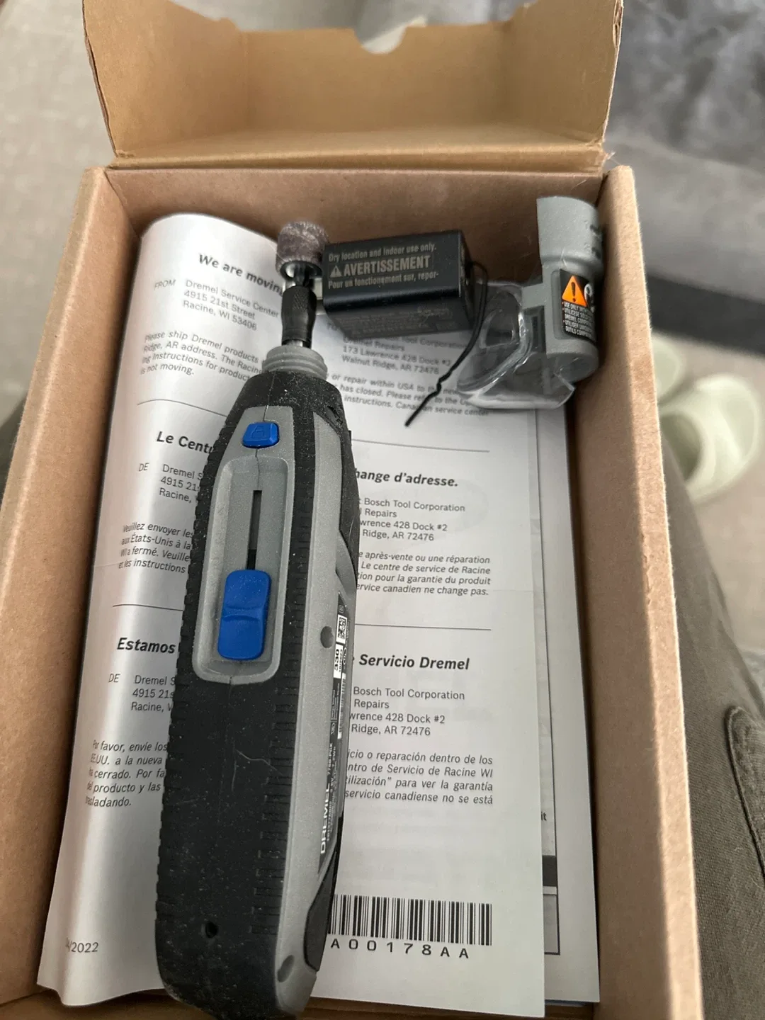 Dremel PawControl 7760-PGK Cordless Pet Nail Grooming Kit image indicator(2)