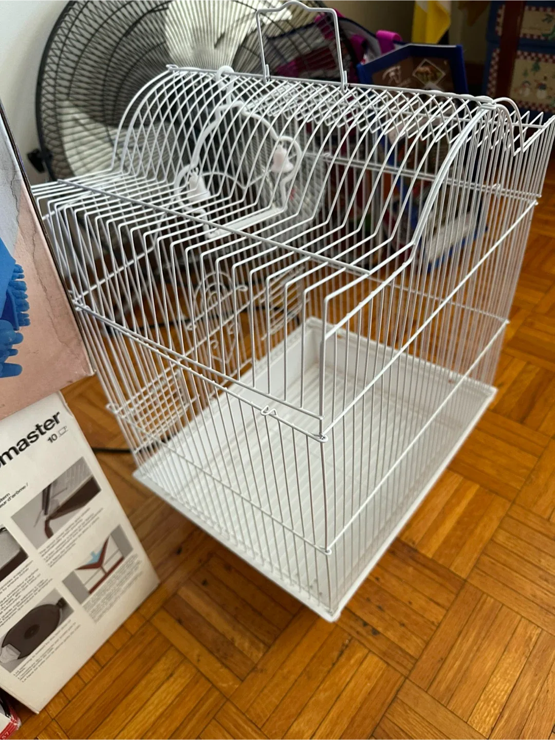 Walmart Starter White Bird Cage image indicator(2)