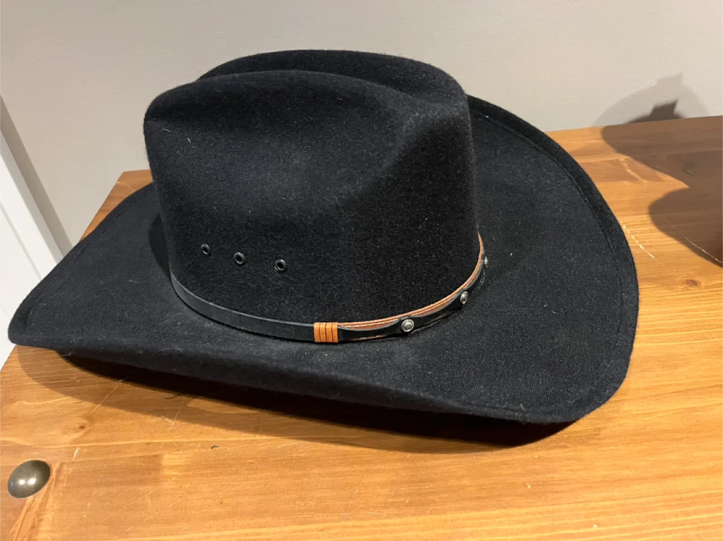 Lammle's Black Cowboy Hat L thumbnail