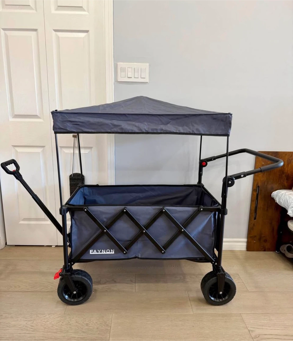 EAYNON Collapsible Folding Wagon with Canopy (NEW!)