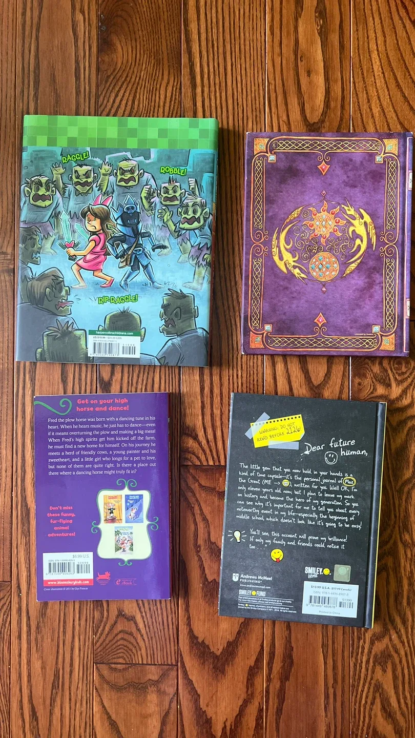 5 kids chapter book lot image indicator(2)