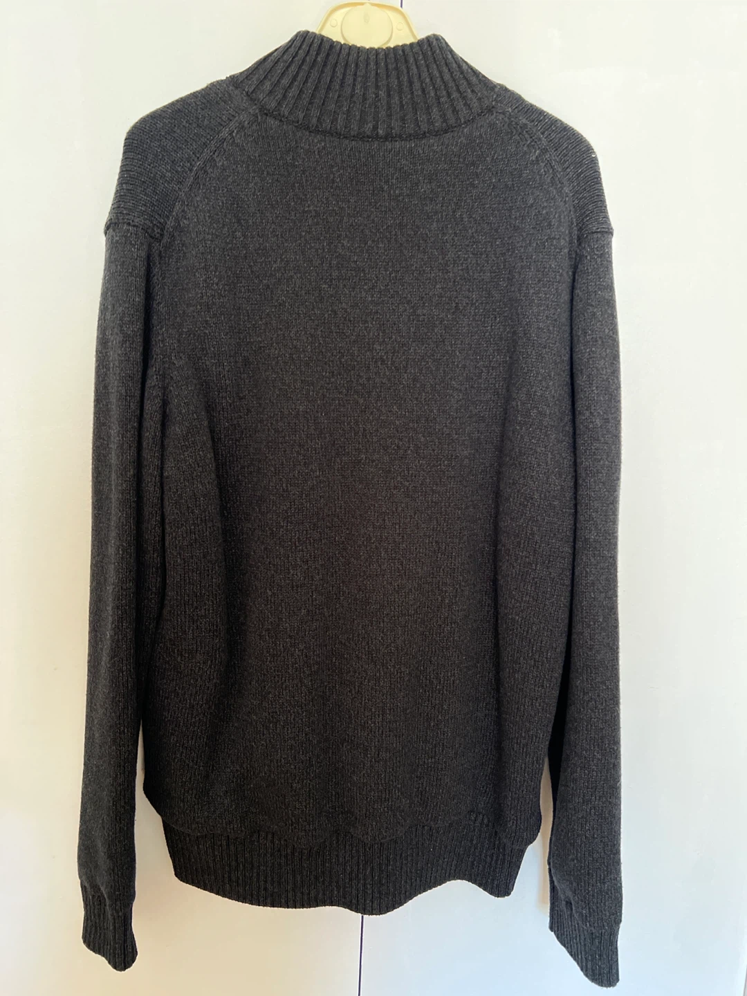 Emanuel Ungaro L/G Gray Zip-Up Cardigan - New - photo 2