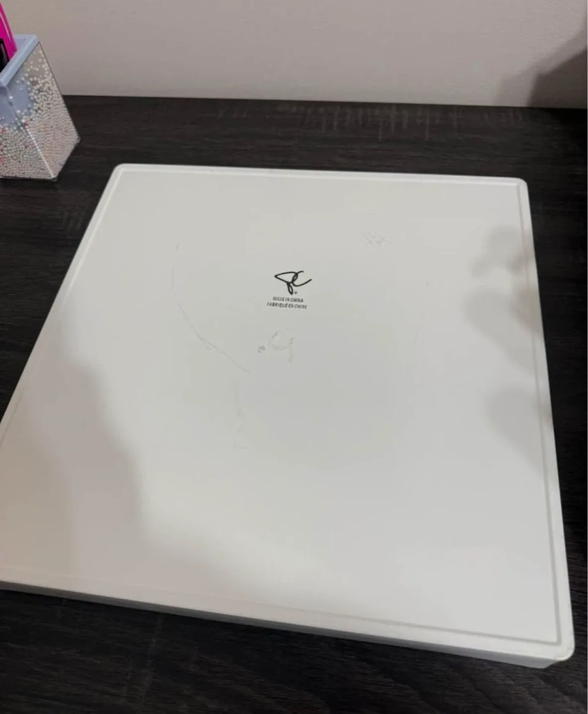 Plastic Marble Design Tray image indicator(2)