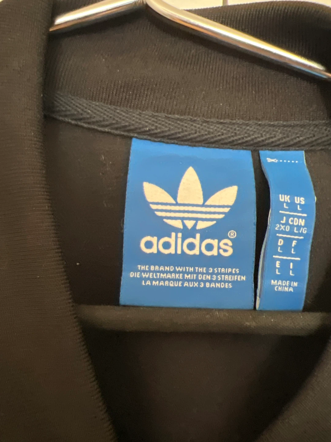 Adidas Black Jacket Size L - photo 2
