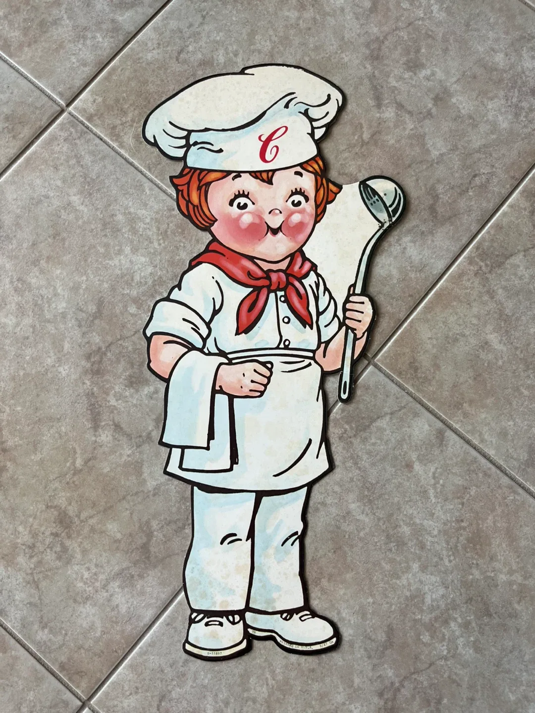 Vintage Cardboard Cutouts - Hockey Player, Golfer, Chef, etc image indicator(3)