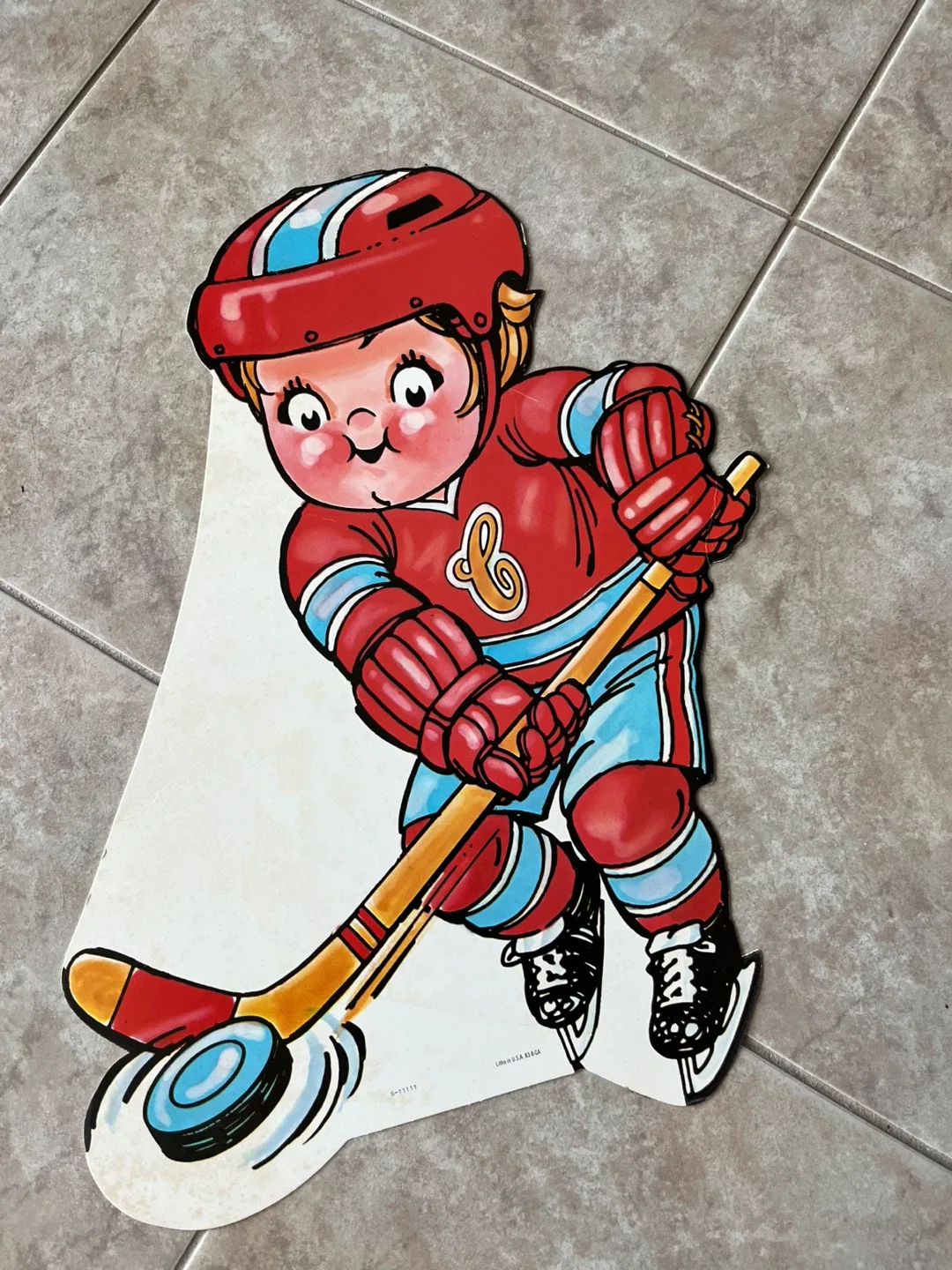 Vintage Cardboard Cutouts - Hockey Player, Golfer, Chef, etc image indicator(2)