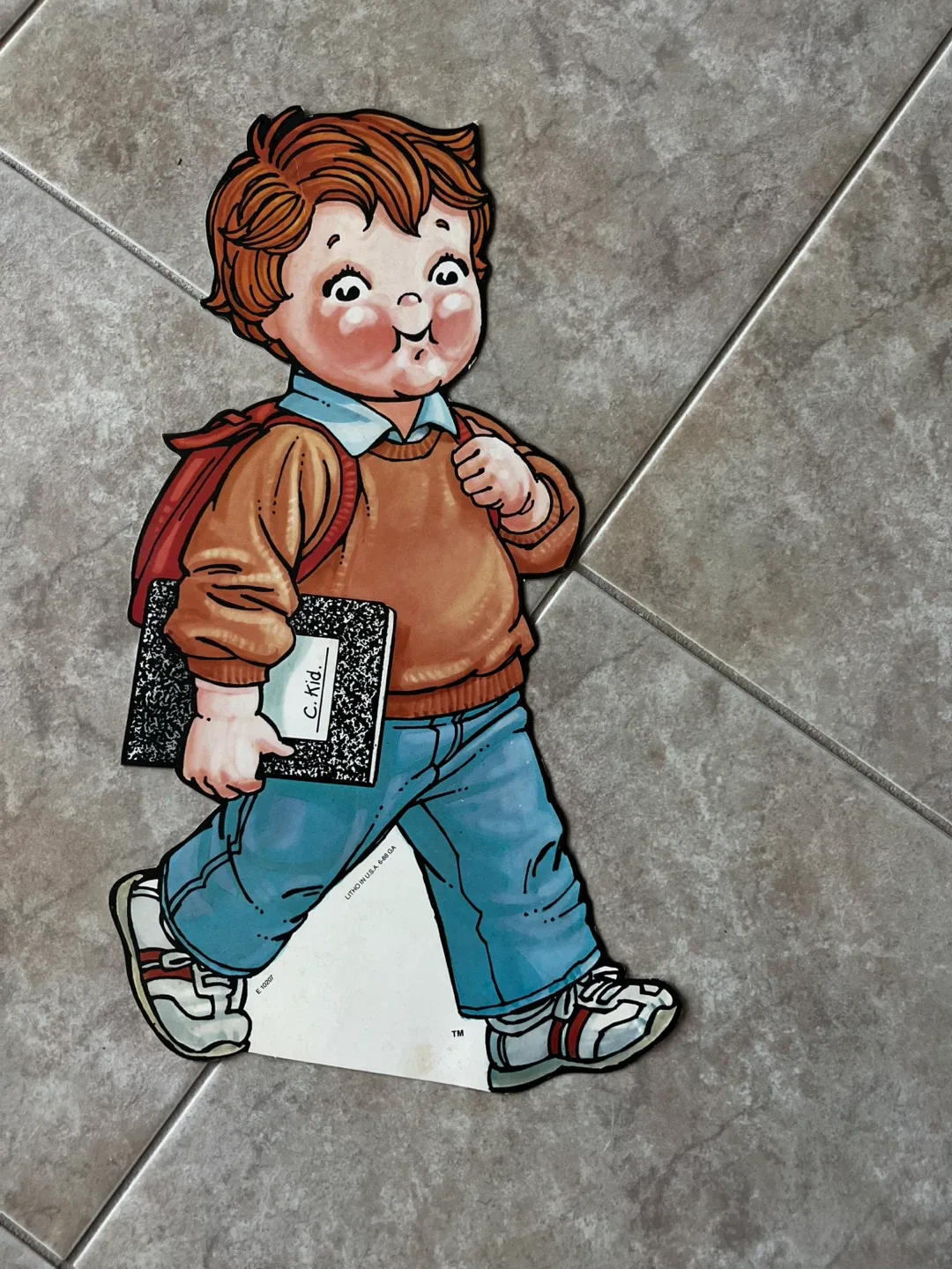 Vintage Cardboard Cutouts - Hockey Player, Golfer, Chef, etc image indicator(6)