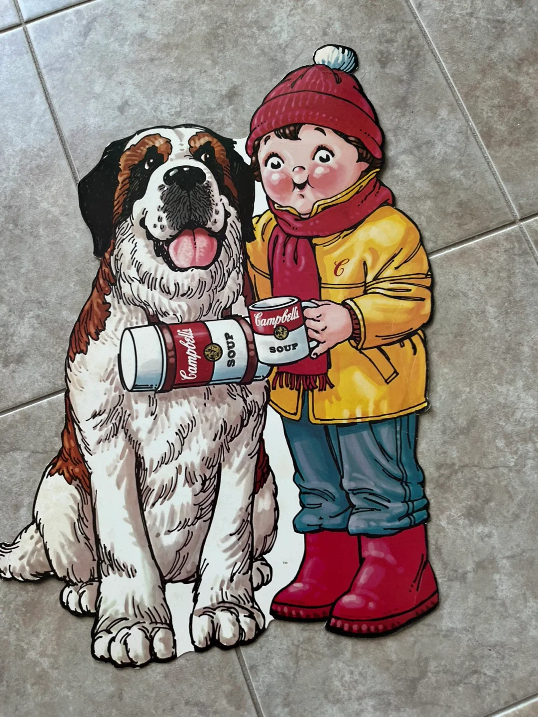 Vintage Cardboard Cutouts - Hockey Player, Golfer, Chef, etc image indicator(8)