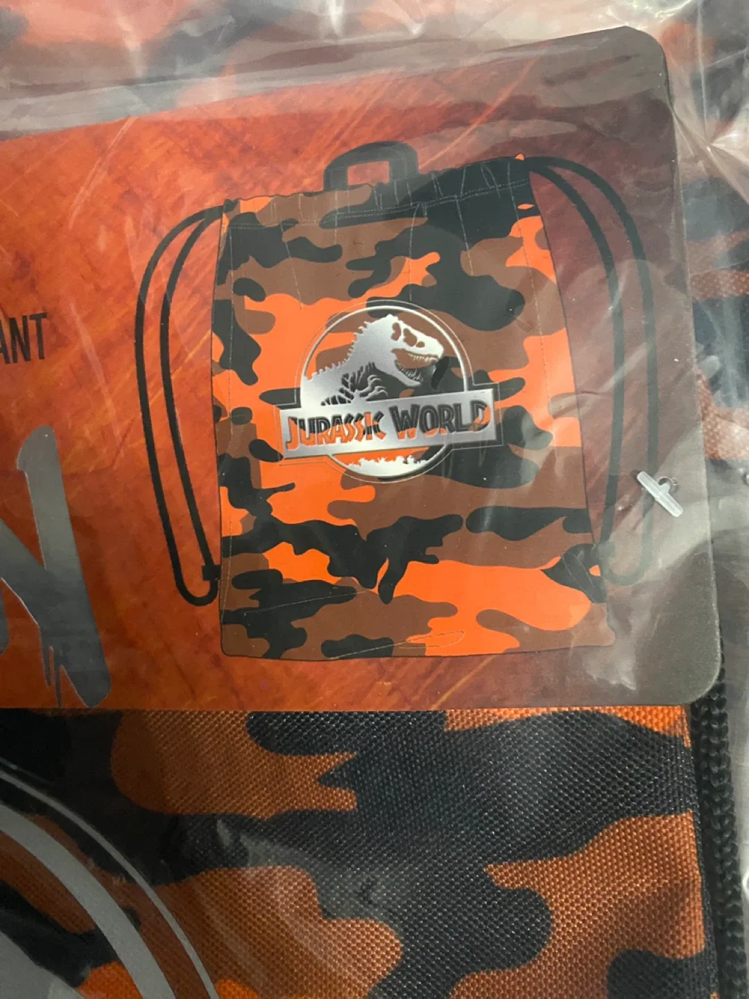 New Jurassic World Halloween Drawstring Tote Bag image indicator(2)