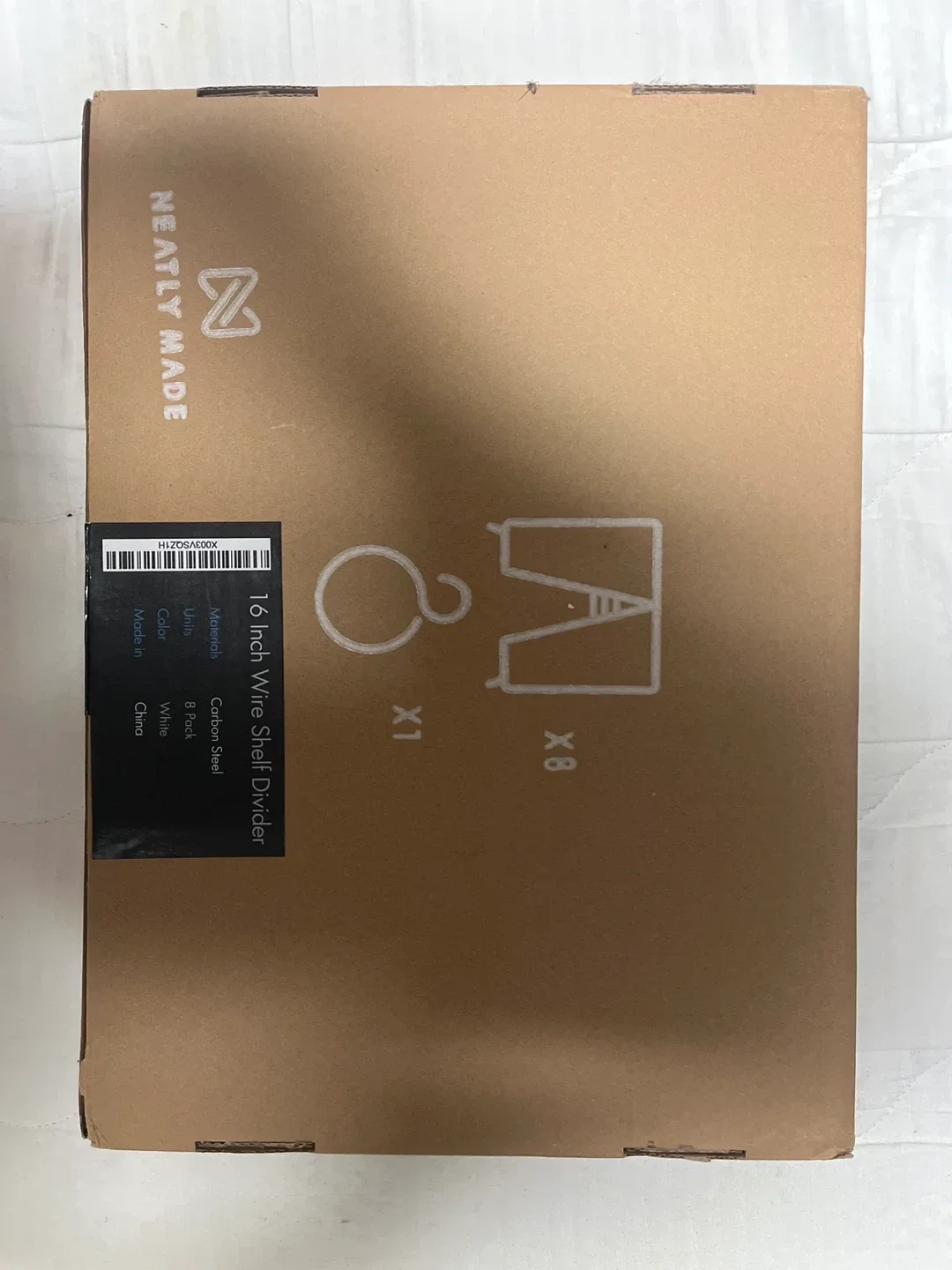 Dividers 16 inch/8 Racks