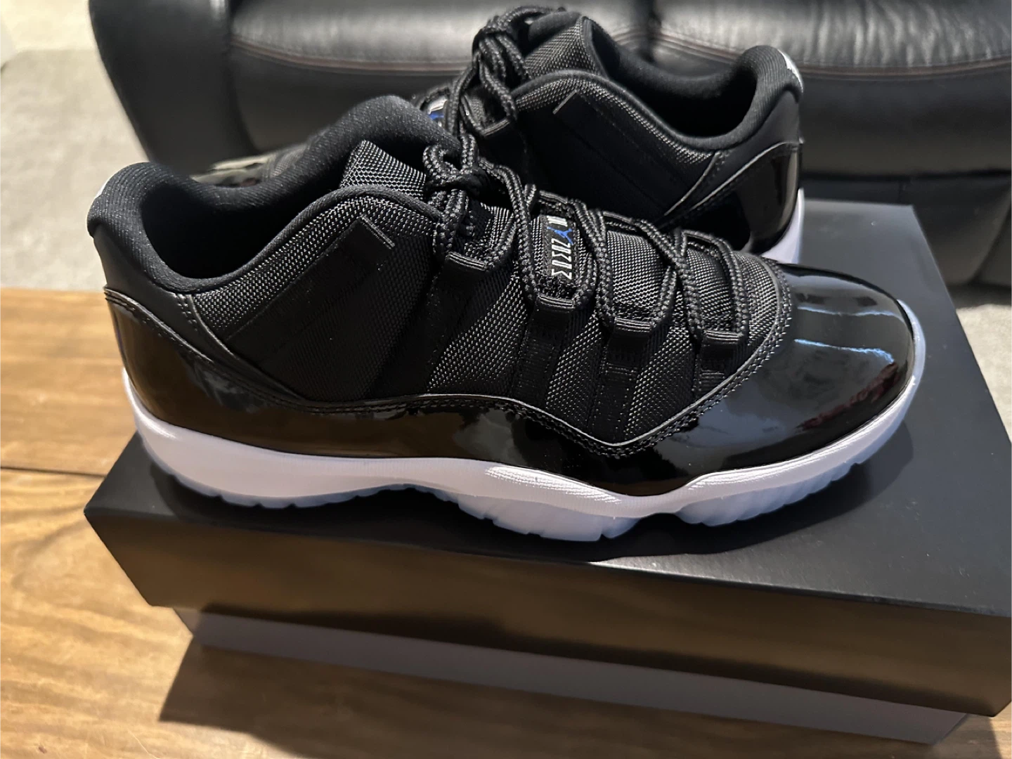 Jordan 11 Retro Little Flex TD Black/White - Size 8