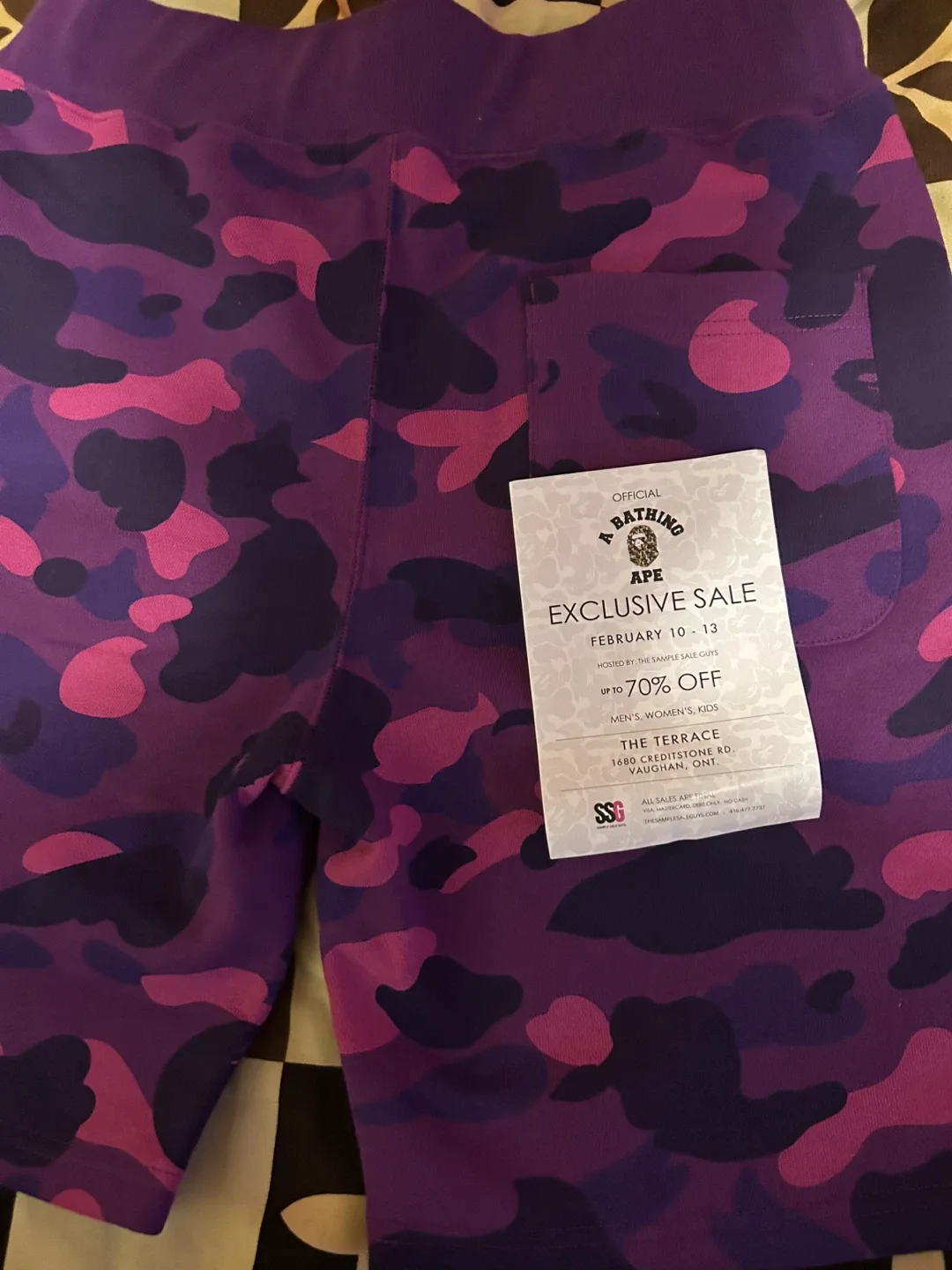 Bape shorts image indicator(4)