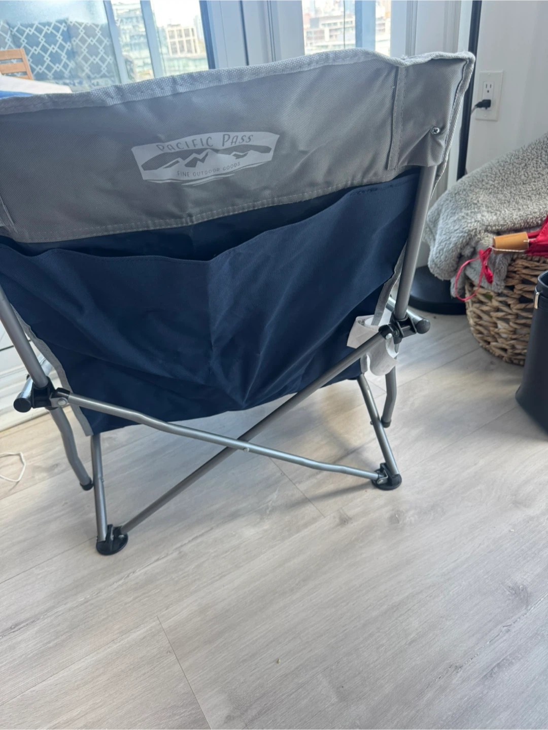 Camping Chair - Blue - Low Profile - photo 2