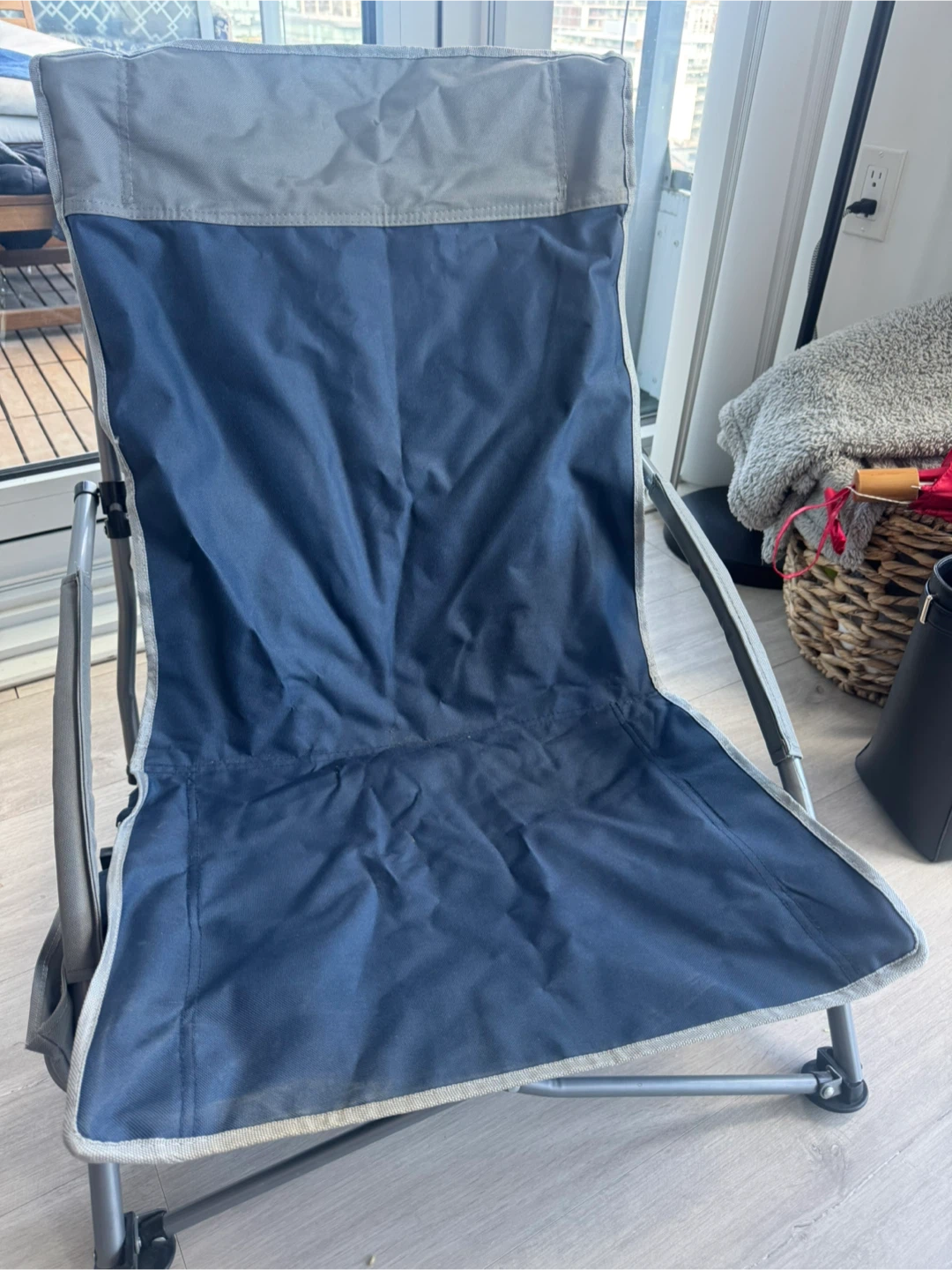 Camping Chair - Blue - Low Profile