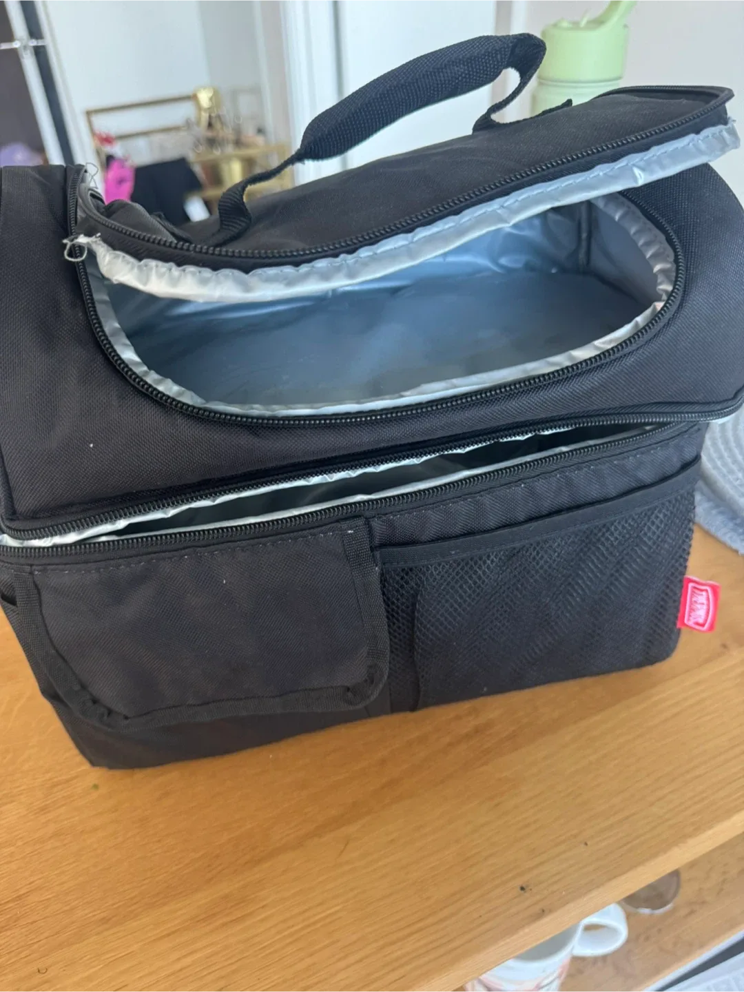 Thermos cooler  Bag - Black thumbnail