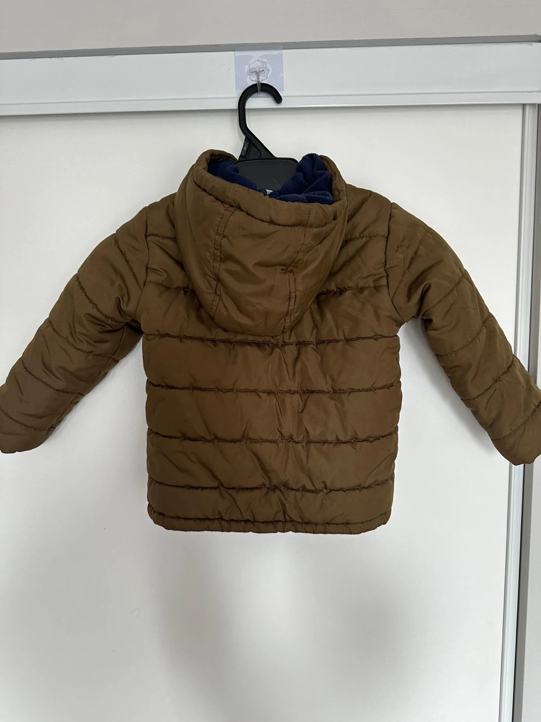 Kids Brown Puffer Jacket 3 years - photo 2