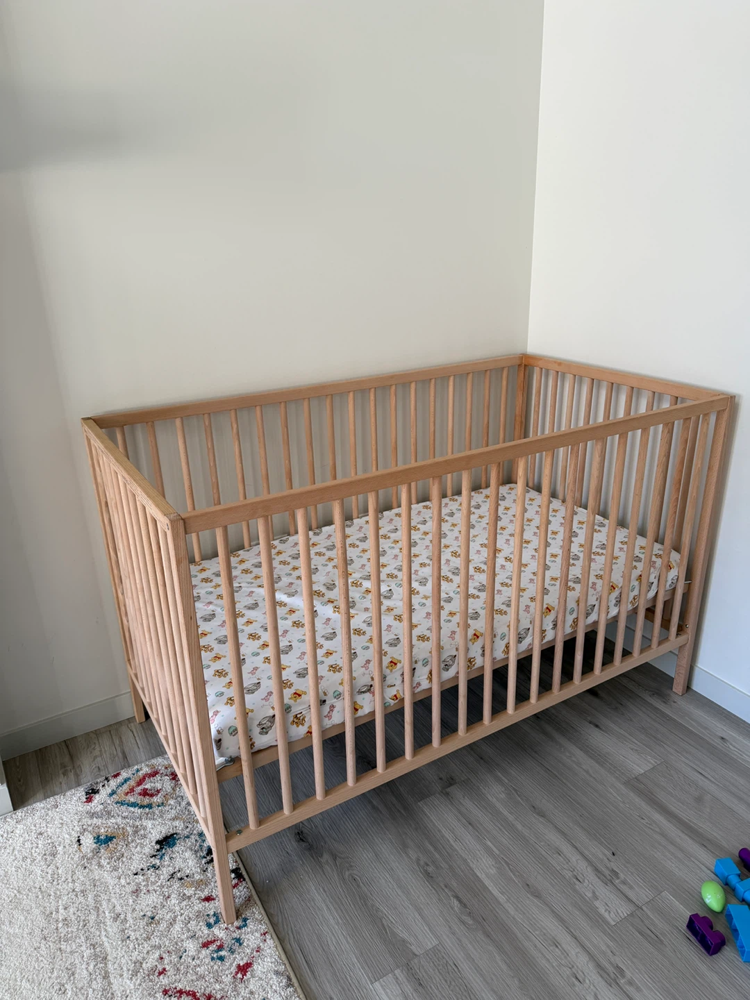 Baby Crib + Mattress + Protector - photo 2