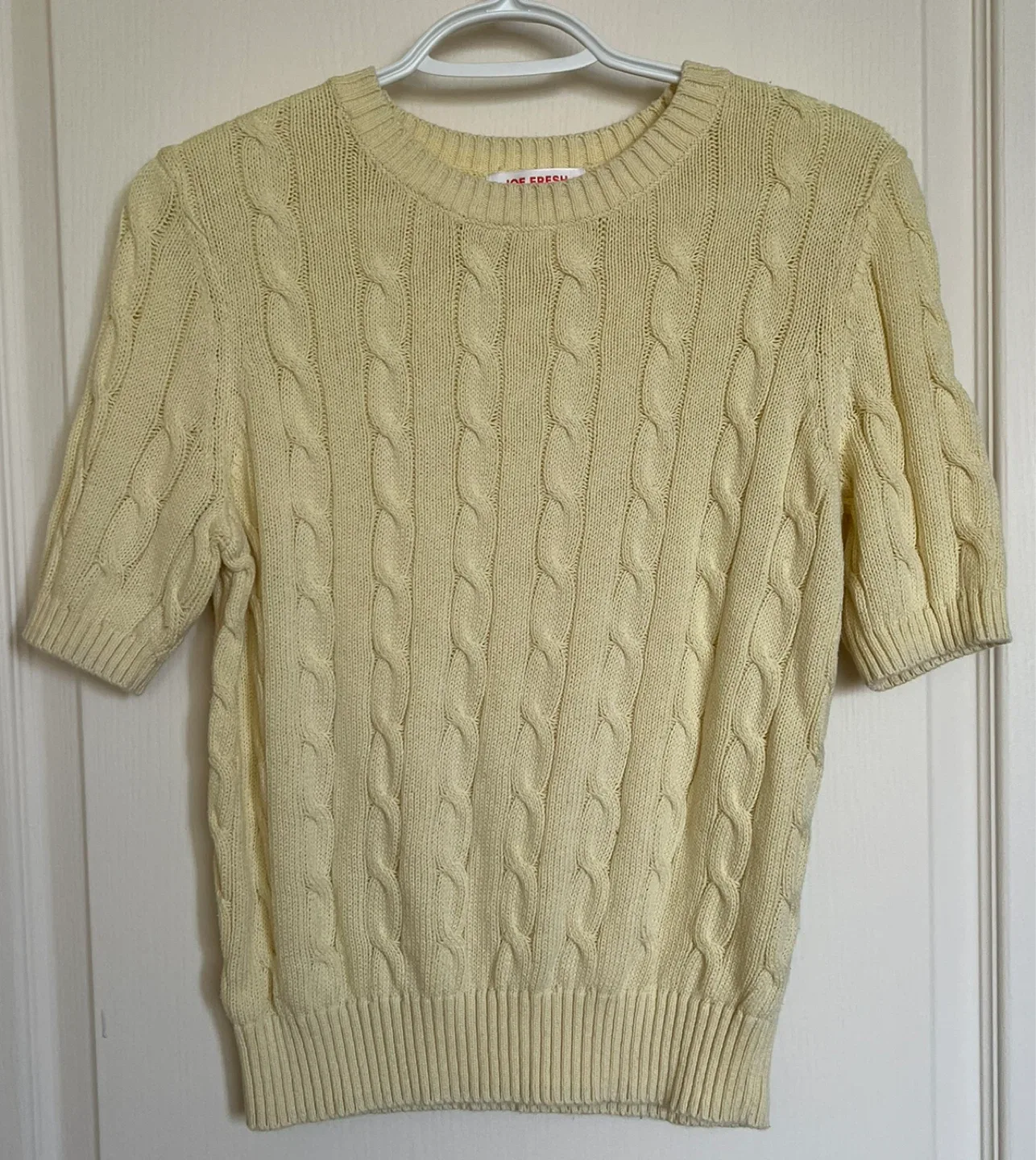 Joe Fresh Cable Knit Short Sleeve Sweater - 5$ for both image indicator(2)