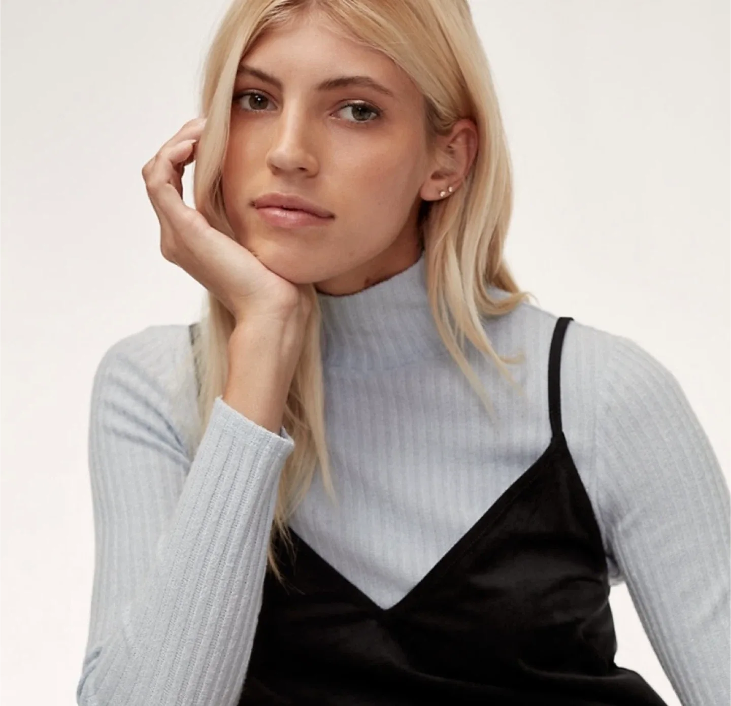 Wilfred Free Black Slip Dress - Size XS image indicator(2)