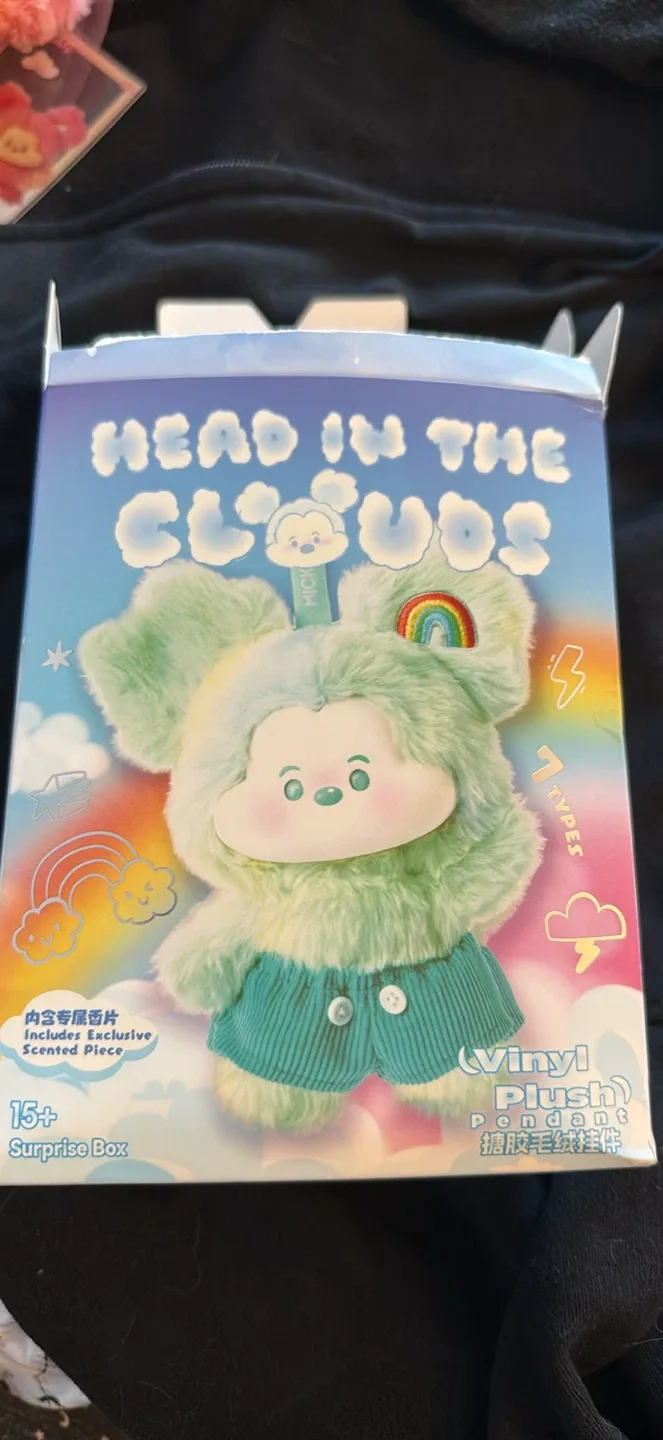 New Head in the Clouds Mickey Vinyl Plush Pendant thumbnail