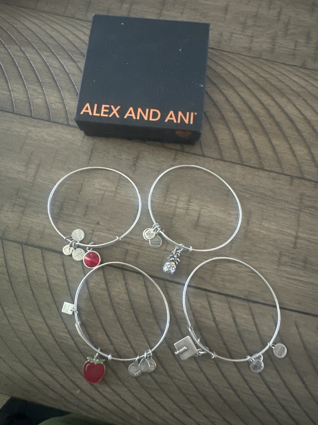 Alex and Ani Bangle Bracelets - Assorted Charms