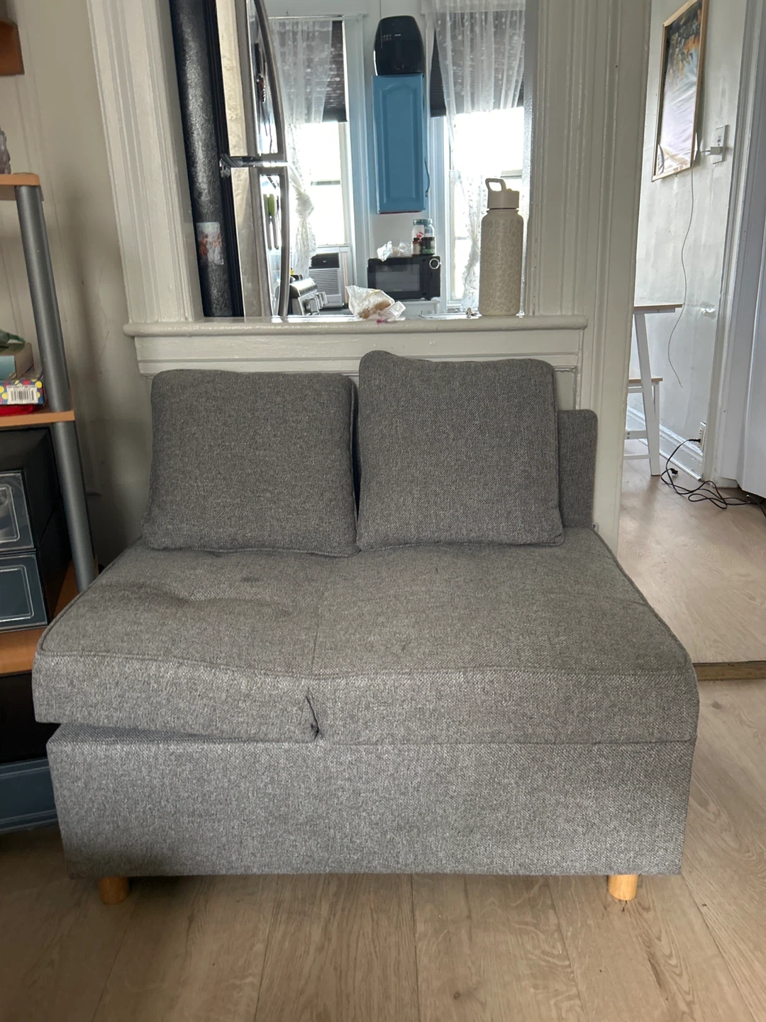 Gray Sectional Sofa bed