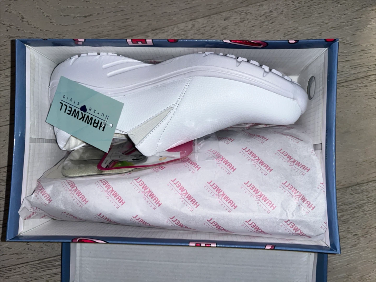 Hawkwell Nurse Style White Shoes (9.0)