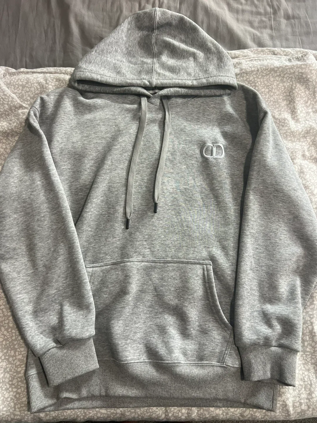 Grey Dior hoodie